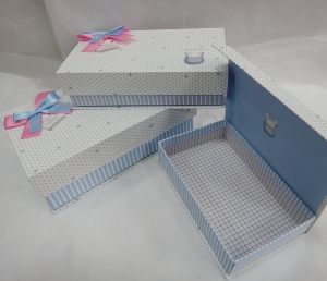 Подарочная коробка на магните 2538 ( комплект 3 шт )