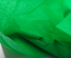 Папирусная бумага тишью  , цвет  зеленый   ( минимальный заказ 50 листов 50х70 см ).