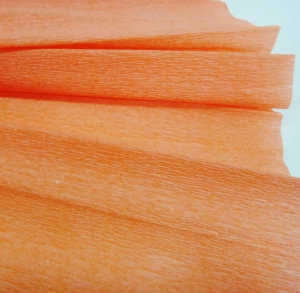 Бумага крепп  (50х200 см)  Цвет краснооранжевый 5