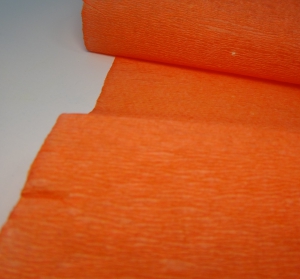 Бумага крепп  (50х200 см)  5 Цвет оранжевыйый.