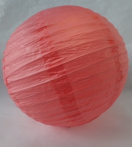Шар декоративный , розовый , диаметр 25 см.