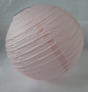 Шар декоративный , розовый , диаметр 20 см.