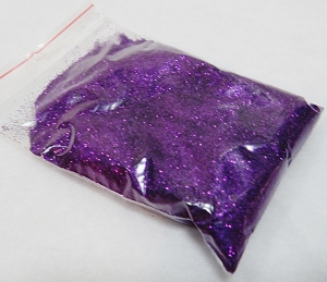 Посыпка глитерная  4015(1 упаковка ) цвет фиолетовый