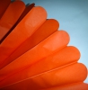 Красно-морковный помпон - 25 см (7547 )