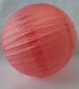 Шар декоративный , розовый , диаметр 25 см.