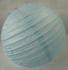 Шар декоративный , св. голубой , диаметр 25 см.