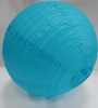 Шар декоративный , голубой , диаметр 30 см.