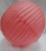 Шар декоративный , розовокораловый , диаметр 30 см.