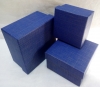 Подарочная коробка 125-135( комплект 3 шт )цв.синий